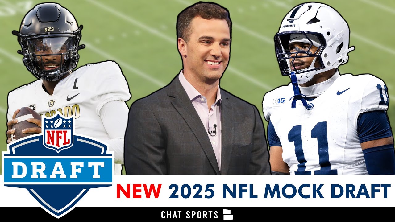 2025 NFL Mock Draft From Daniel Jeremiah – BOLD Round 1 Picks For All 32 Teams Ft Abdul Carter At #1