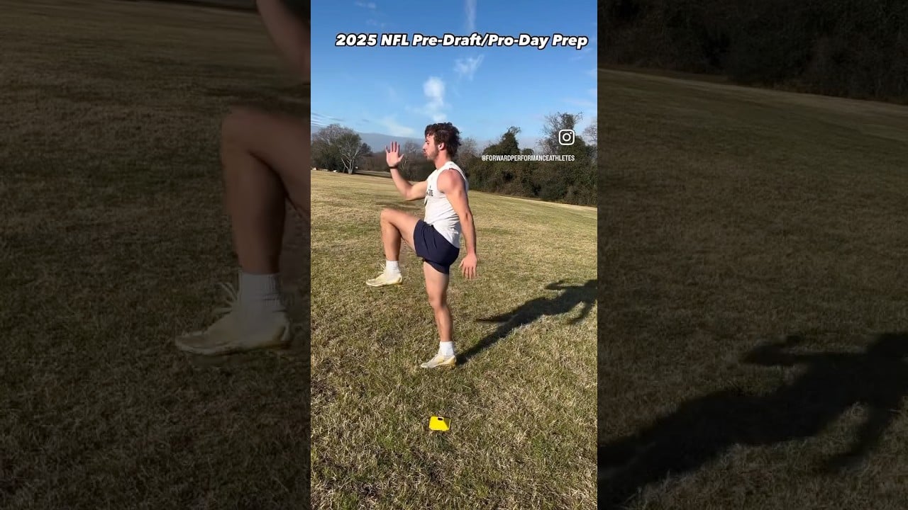 2025 NFL PRE-DRAFT/ PRO DAY PREP W/ D3 WR BRAZOS GADLER  #widereceiver #speedtraining #nfldraft