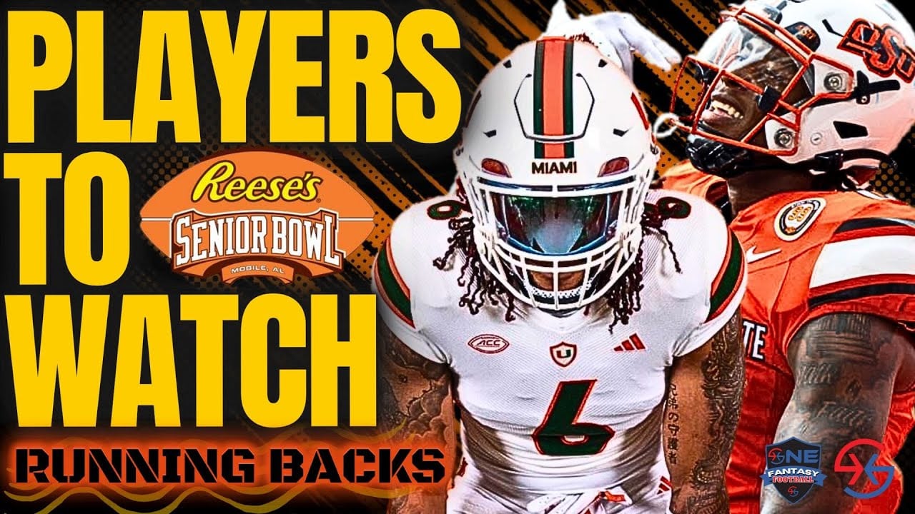 2025 SENIOR BOWL – PROSPECTS TO WATCH (Running Backs) – 2025 NFL DRAFT