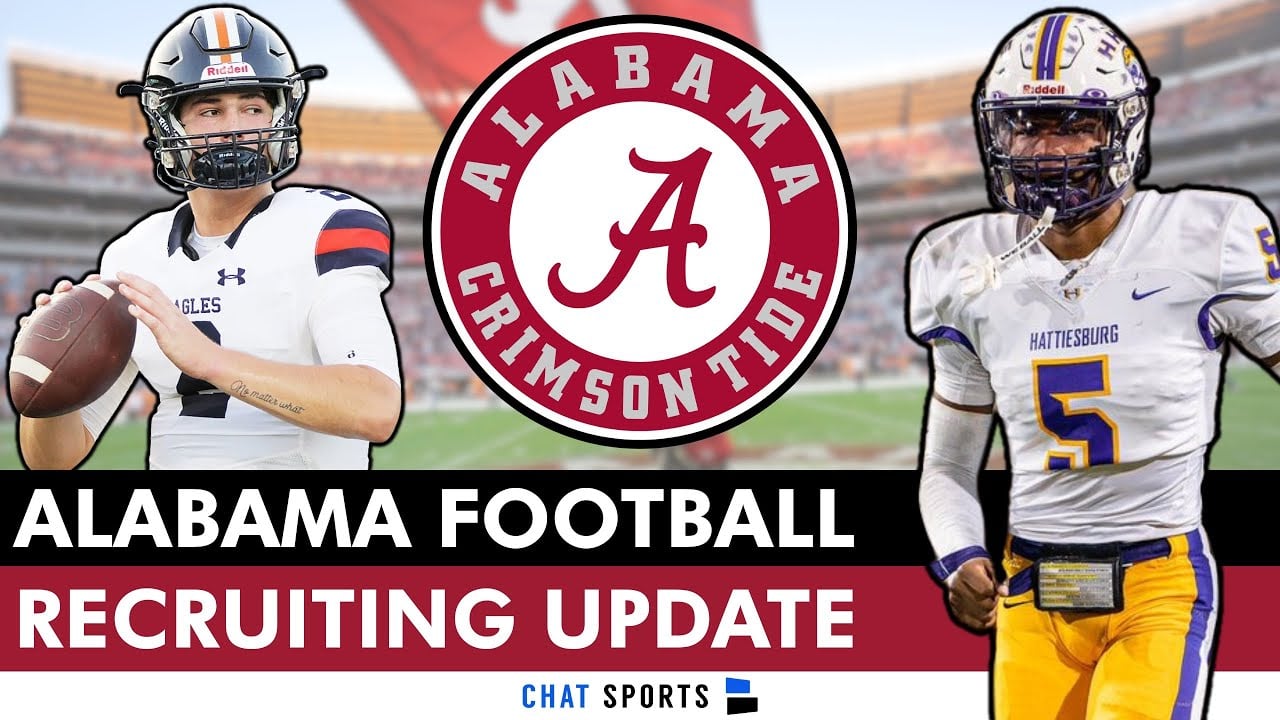 Alabama Football Recruiting News Ft. #1 QB Jared Curtis, #2 WR Tristen Keys & #3 IOL Darius Gray