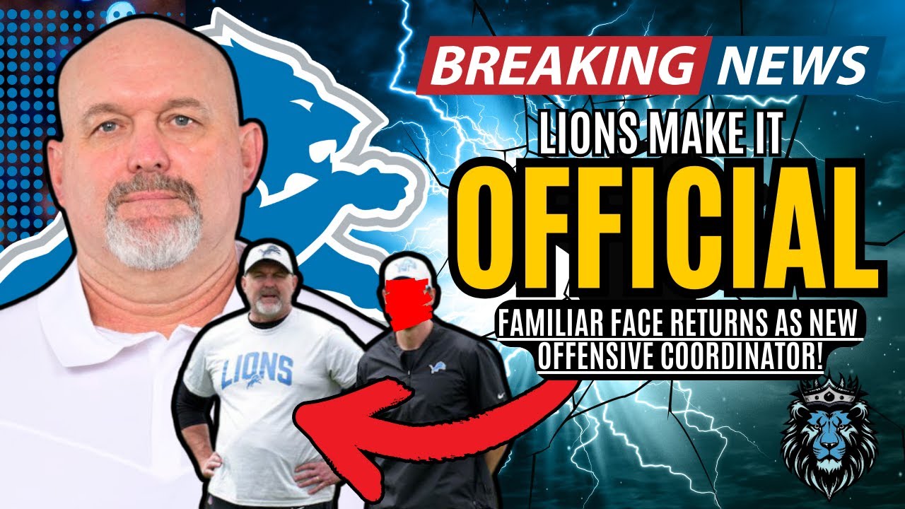 BREAKING NEWS: The Detroit Lions MAKE IT OFFICIAL And HIRE John Morton As NEW OC!