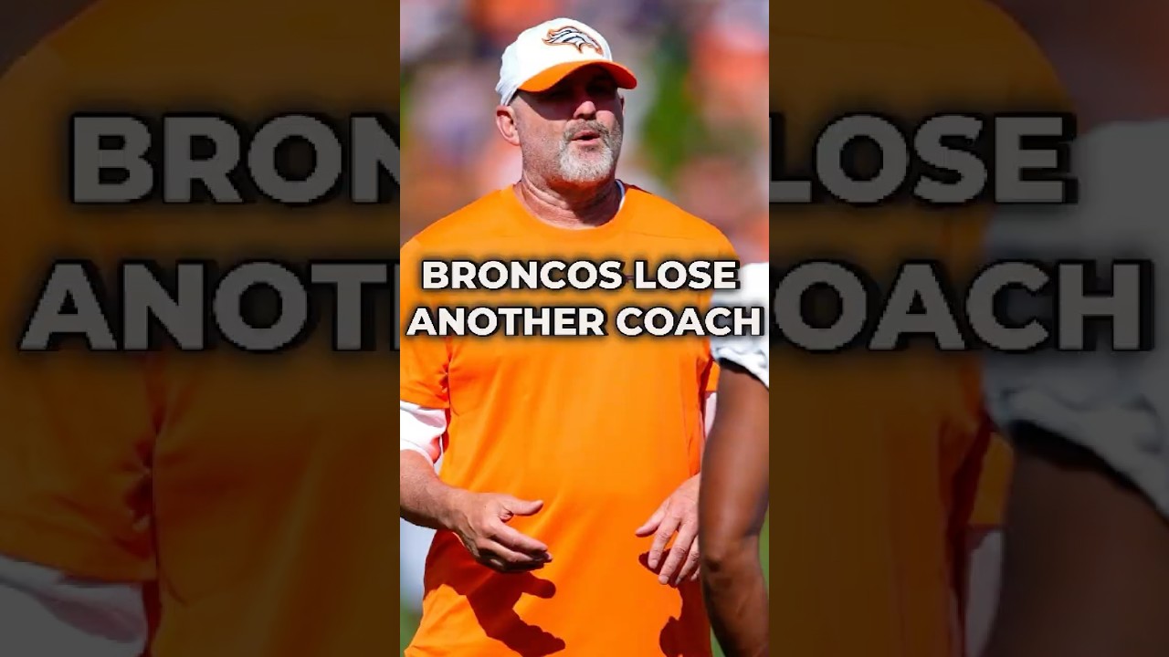 Broncos Coach Gets POACHED #nfl #nflnews #nflfootball #broncos #denverbroncos