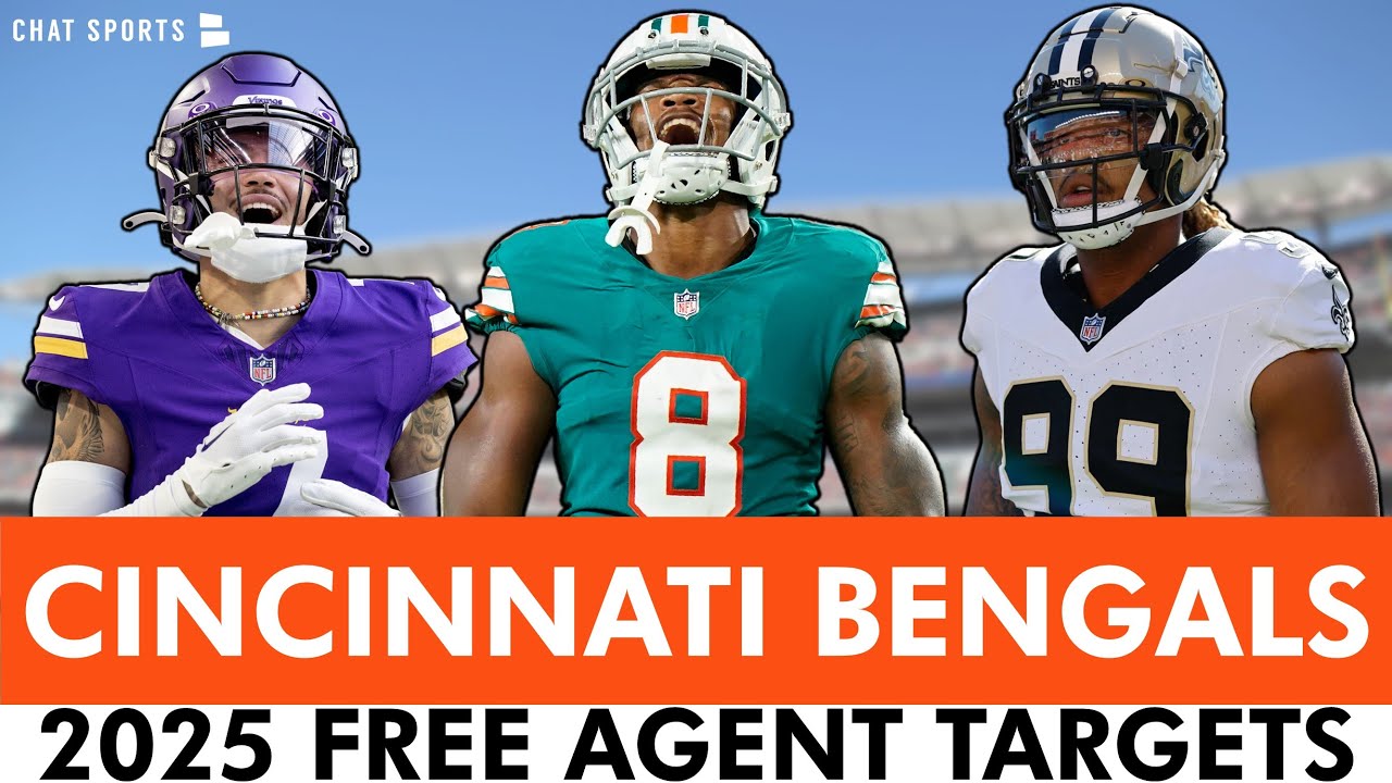 Cincinnati Bengals Free Agent Targets For 2025 NFL Free Agency