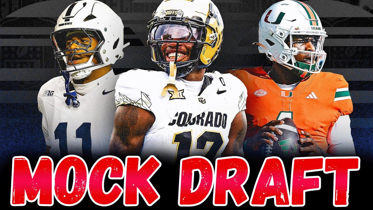 Daniel Jeremiah’s SHOCKING 2025 NFL Mock Draft | Mock The Mock