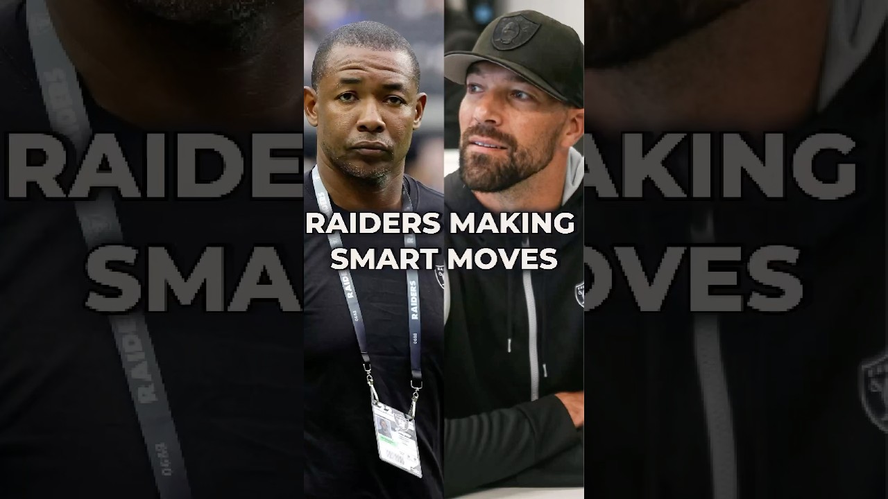 Good News! The Raiders are making smart coaching decisions #shorts