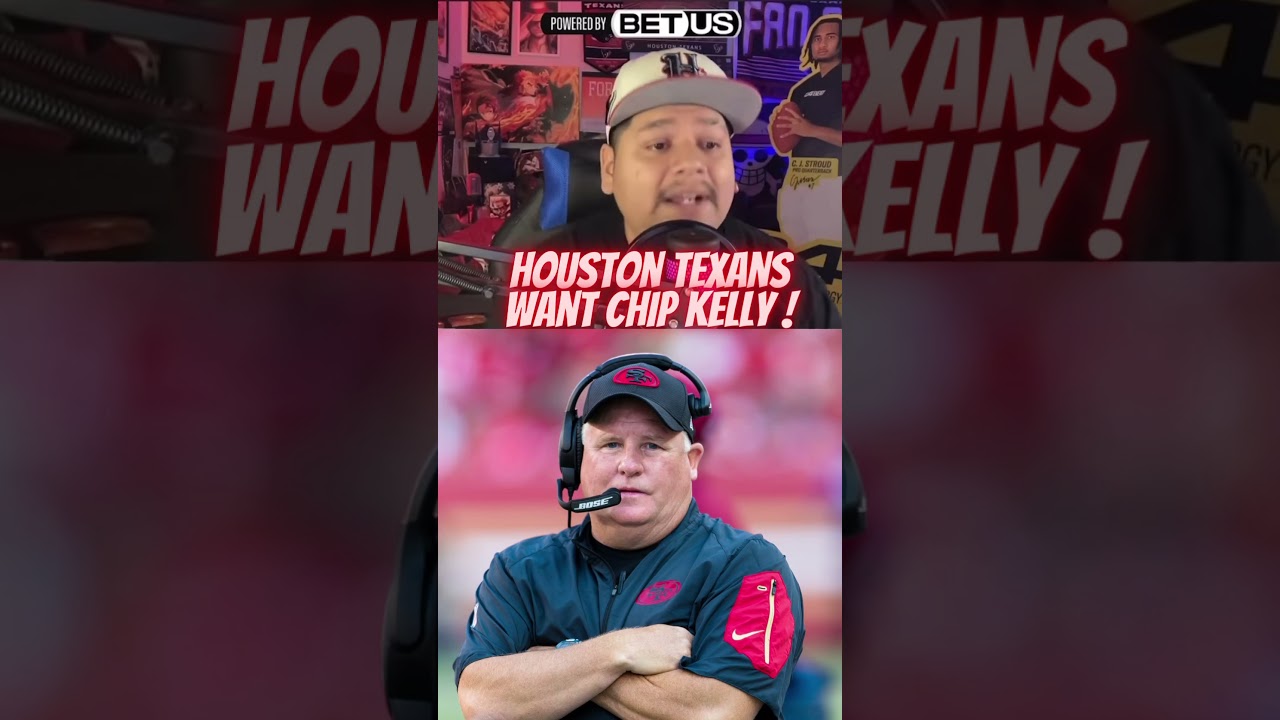 Houston Texans Want Chip Kelly #nflteam #nfl #nflnews #nflupdates #houstontexans #cjstroud #shorts