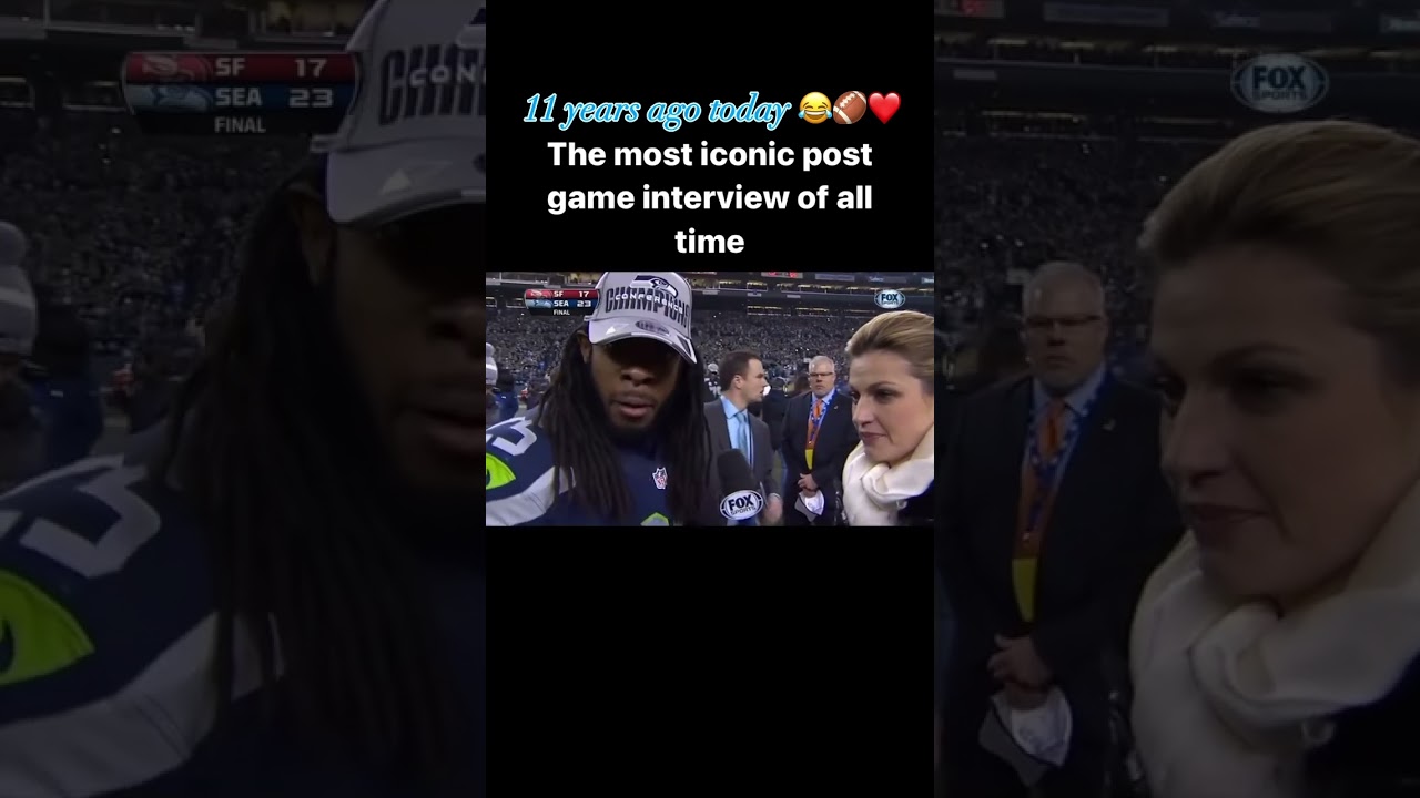 Iconic speech!! #nfl #nflnews #podcasting #shorts #espn #seahawks #playoffs #superbowl #firsttake