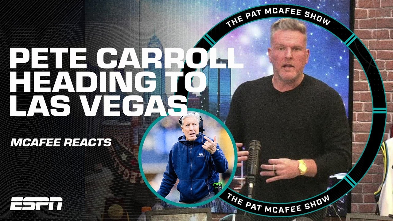 ‘IMMEDIATE LEGITIMACY’ 🗣️ Pat McAfee reacts to Raiders hiring Pete Carroll | The Pat McAfee Show