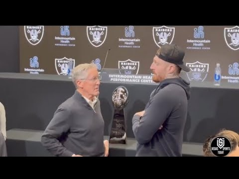 Las Vegas Raiders Pete Carroll Welcome To Raider Nation By Eric Pangilinan