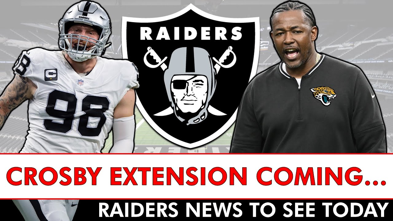 Maxx Crosby Extension Rumors Are HEATING UP + Raiders Coaching News