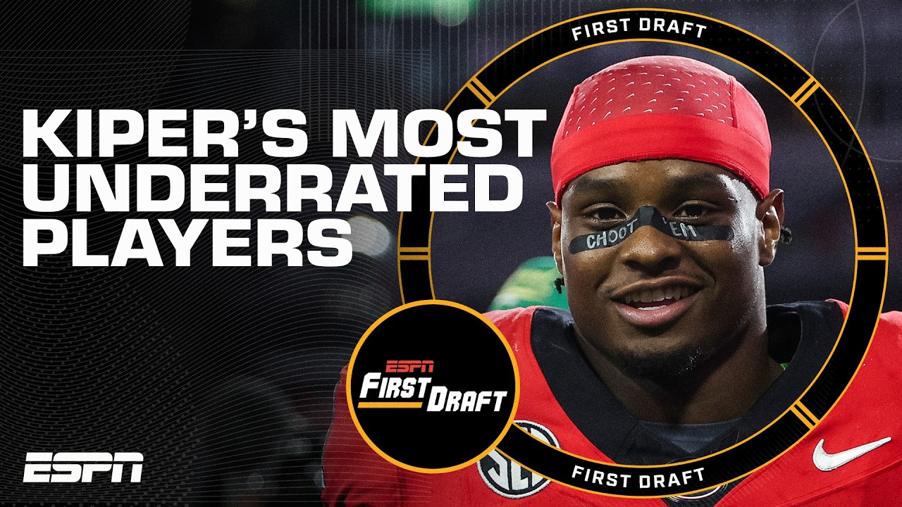 Mel Kiper’s MOST UNDERRATED players of 2025 NFL Draft class👀 | First Draft🏈