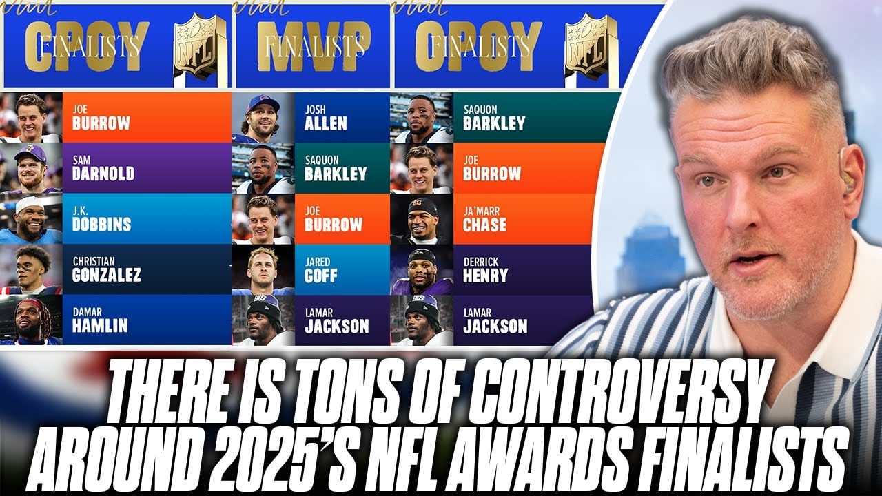 NFL Award Finalists Have Been Announced & People AREN’T HAPPY… | Pat McAfee Show