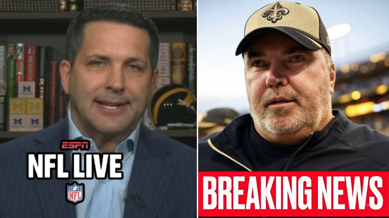 NFL LIVE| Adam Schefter gives latest on Saints head coach search: Mike McCarthy is the top candidate