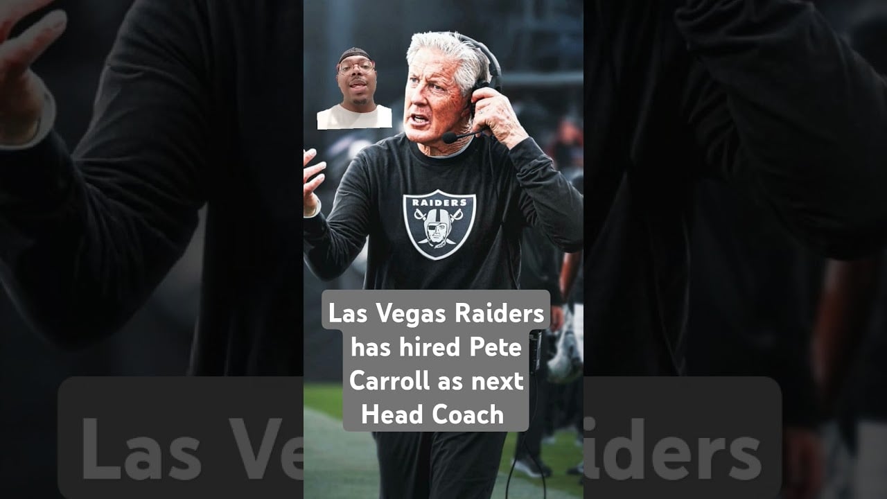 NFL News 🚨 | Las Vegas Raiders has hired Pete Carroll as next Head Coach