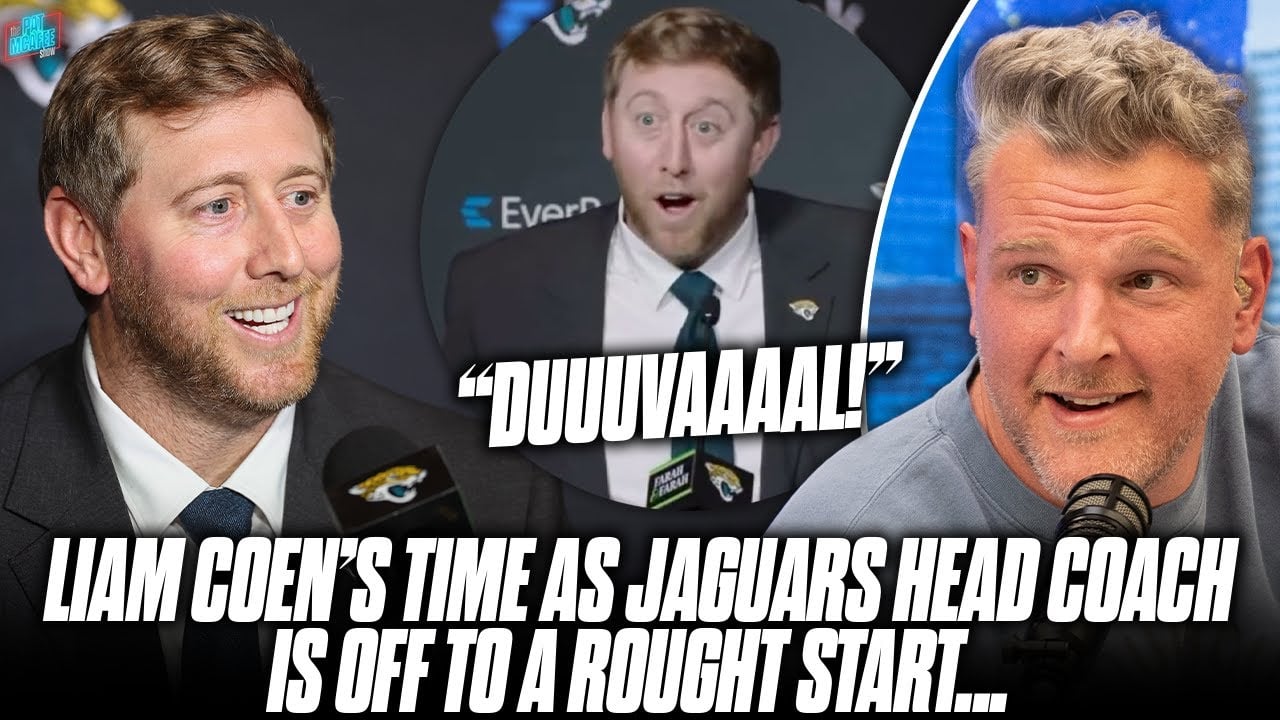 NFL World Clowning Jaguars HC Liam Coen For Opening Press Conference… | Pat McAfee Show