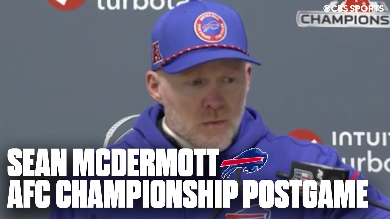 Sean McDermott consoles Dalton Kincaid after crucial 4th down drop vs. the Chiefs | Press Conference