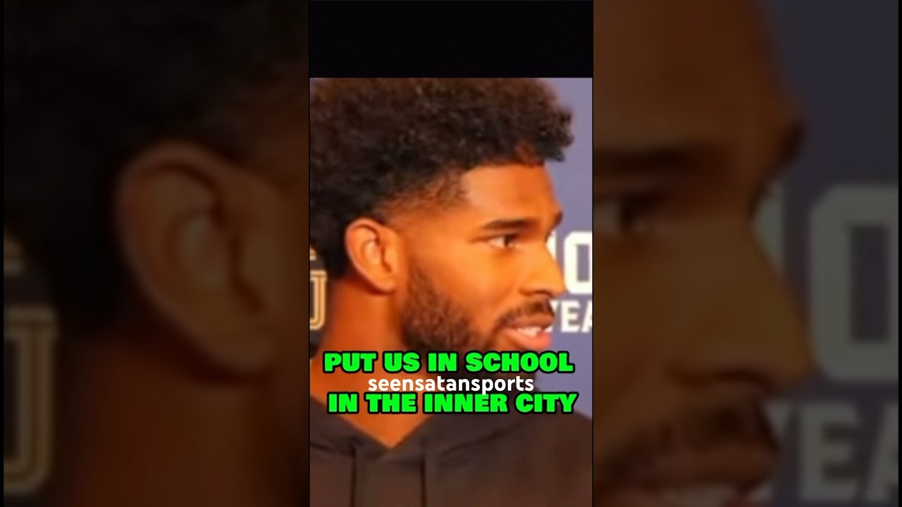 SHEDEUR on DEION SANDERS TOUGH LOVE #deionsanders #coloradofootball #espn #cfb #nfl #nflnews