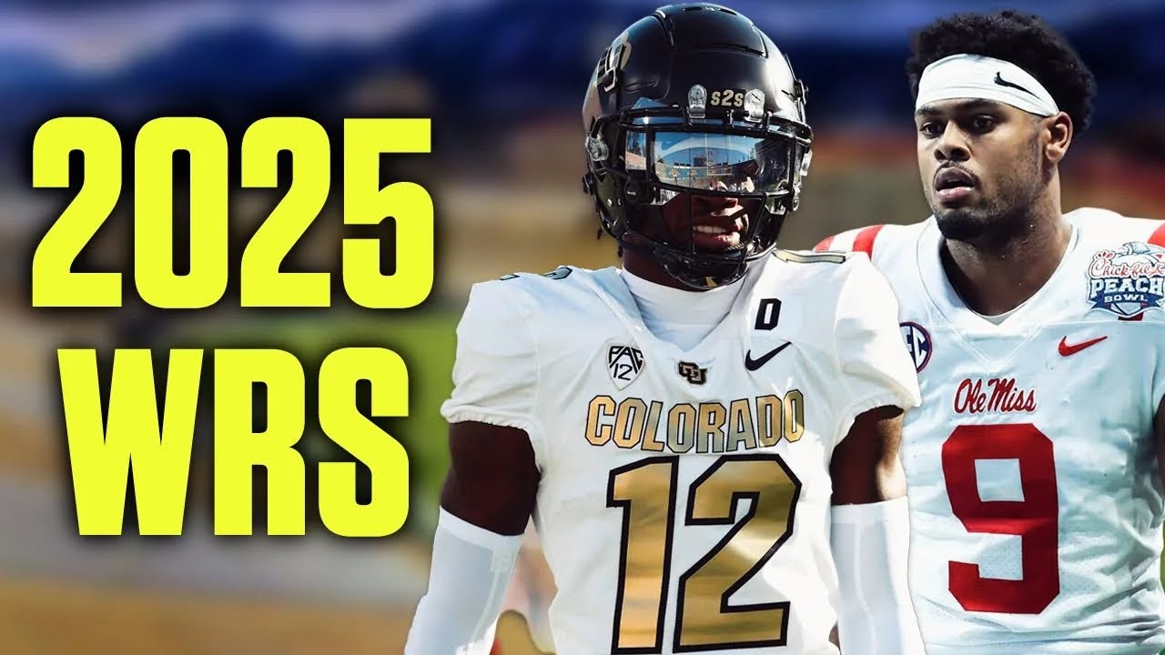 The 2025 NFL WR rookie draft class has….HIDDEN TALENT!!!