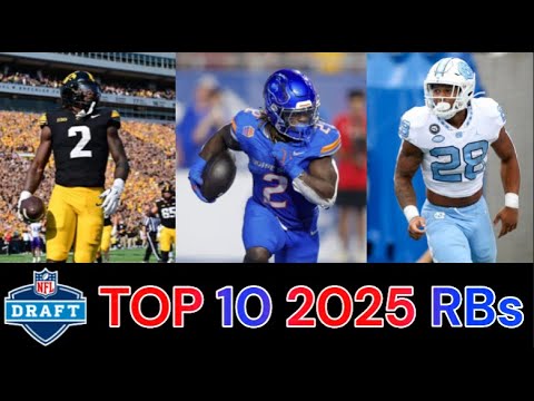 The Top 10 Running Backs in the 2025 NFL Draft