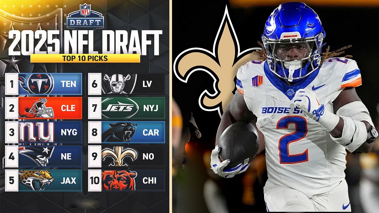 Who Should the Saints Draft in the 1st Round? | James Skrmetta Reacts to Mel Kiper’s 1st Mock Draft