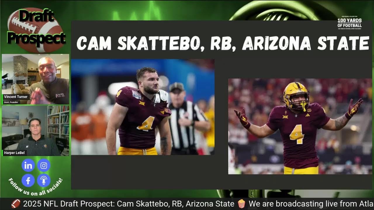 2025 NFL Draft Prospect: Cam Skattebo, RB, Arizona State