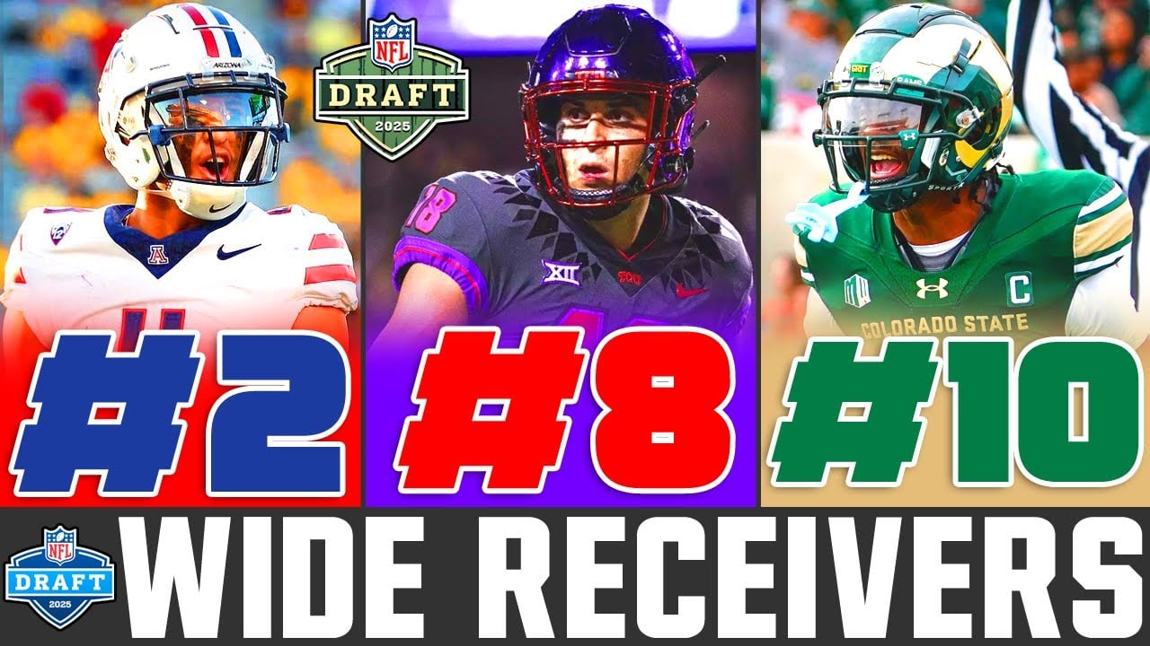 2025 NFL Draft Rankings | Top 16 Wide Receivers in The NFL Draft