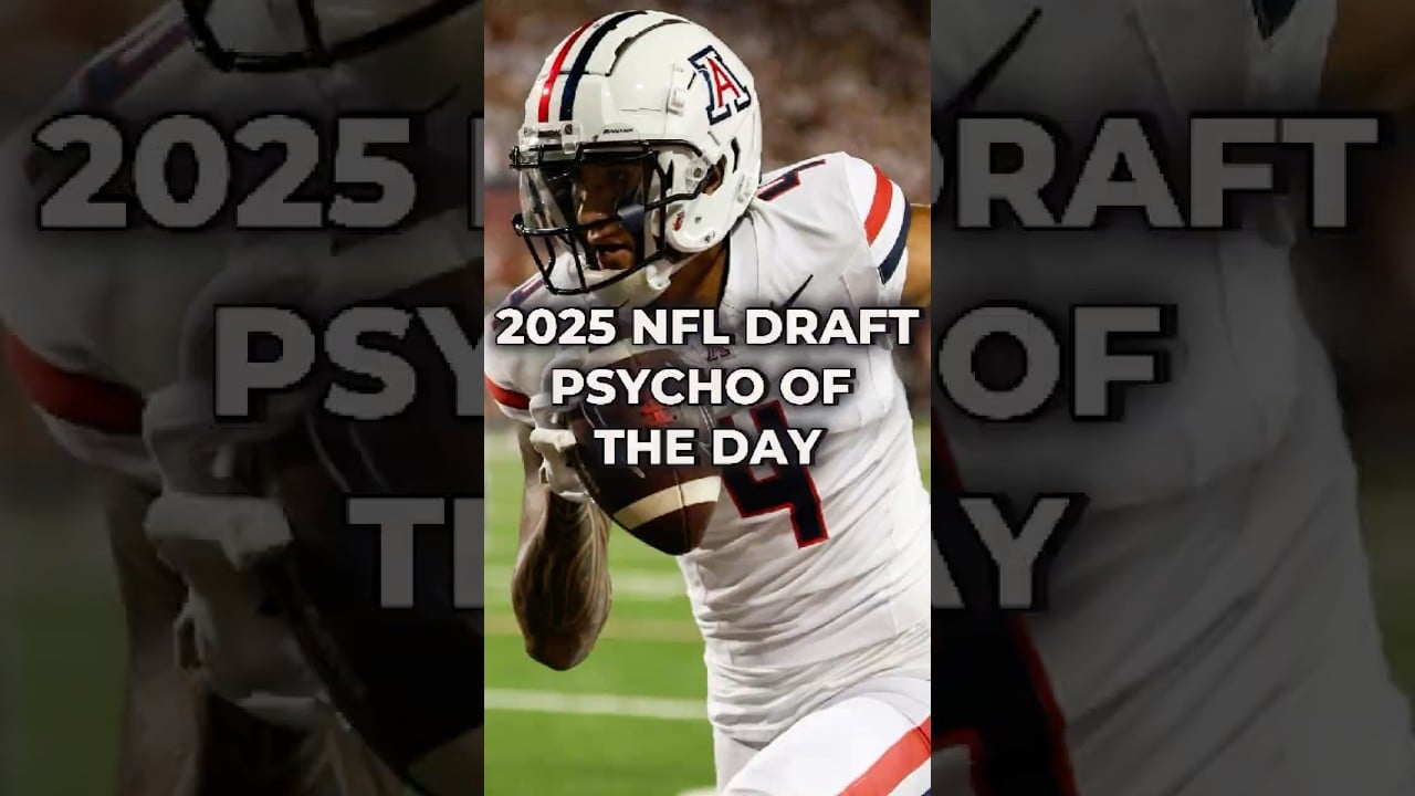 2025 NFL Draft: Tetairoa McMillan | Sperry’s Psycho Of The Day #nfl #nflnews #nfldraft #shorts