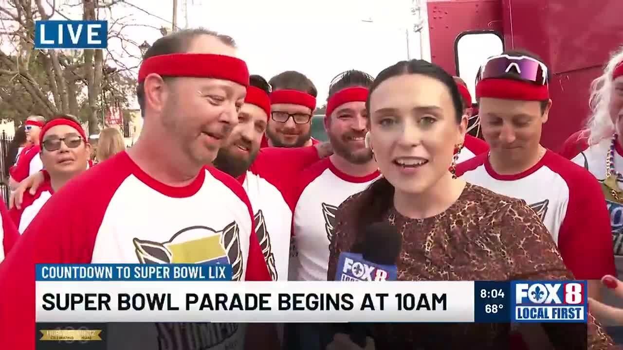 610 Stompers ready for Saturday morning’s Super Bowl LIX host committee parade