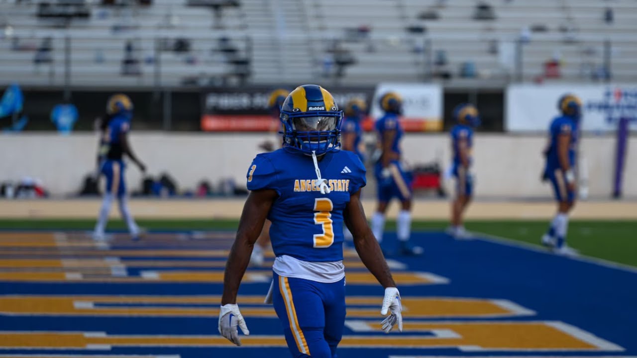 Andrew Pitts | Cornerback | 2024 Angelo State Highlights | 2025 NFL Draft