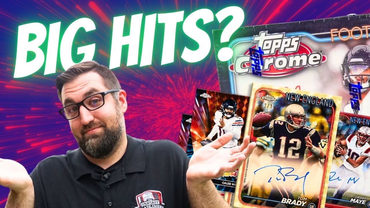 Big Hits? Or Big Duds? – Talking 2025 NFL Draft Prospects and Ripping 2024 Topps Chrome Football