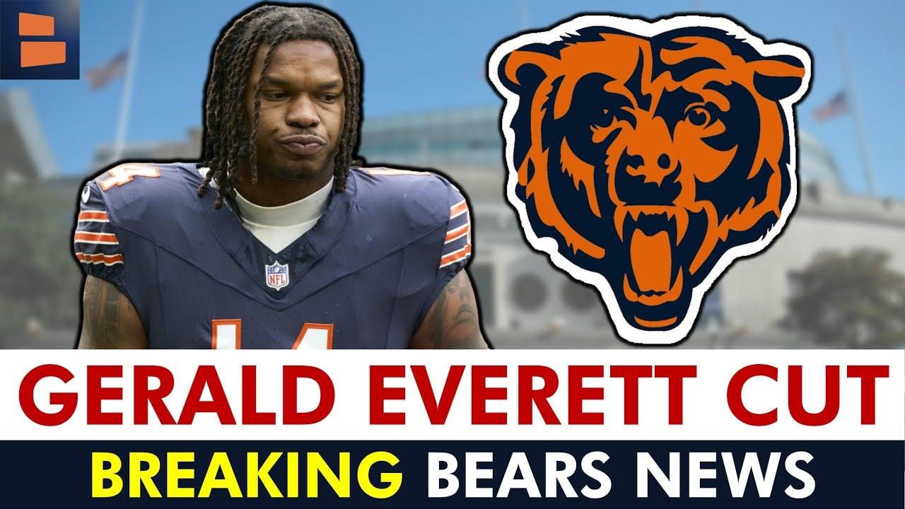 🚨BREAKING: Chicago Bears CUT Gerald Everett Before NFL Free Agency – Cap Savings News & Reaction