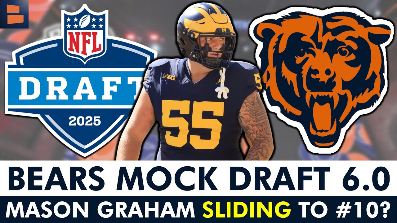 Chicago Bears Mock Draft: Mason Graham SLIDING To #10 Pick? | 2025 NFL Draft