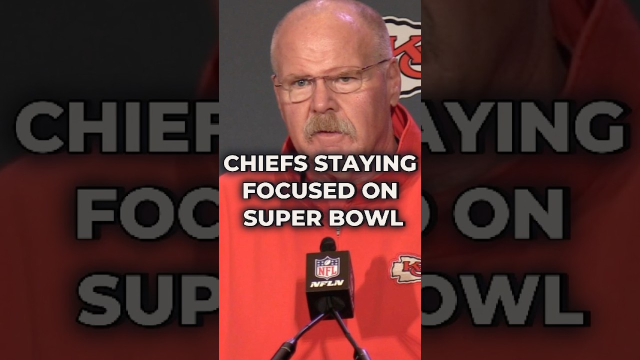 Chiefs Staying Focused On 3rd Straight Super Bowl Win #superbowl #nflnews #chiefs #chiefsnews