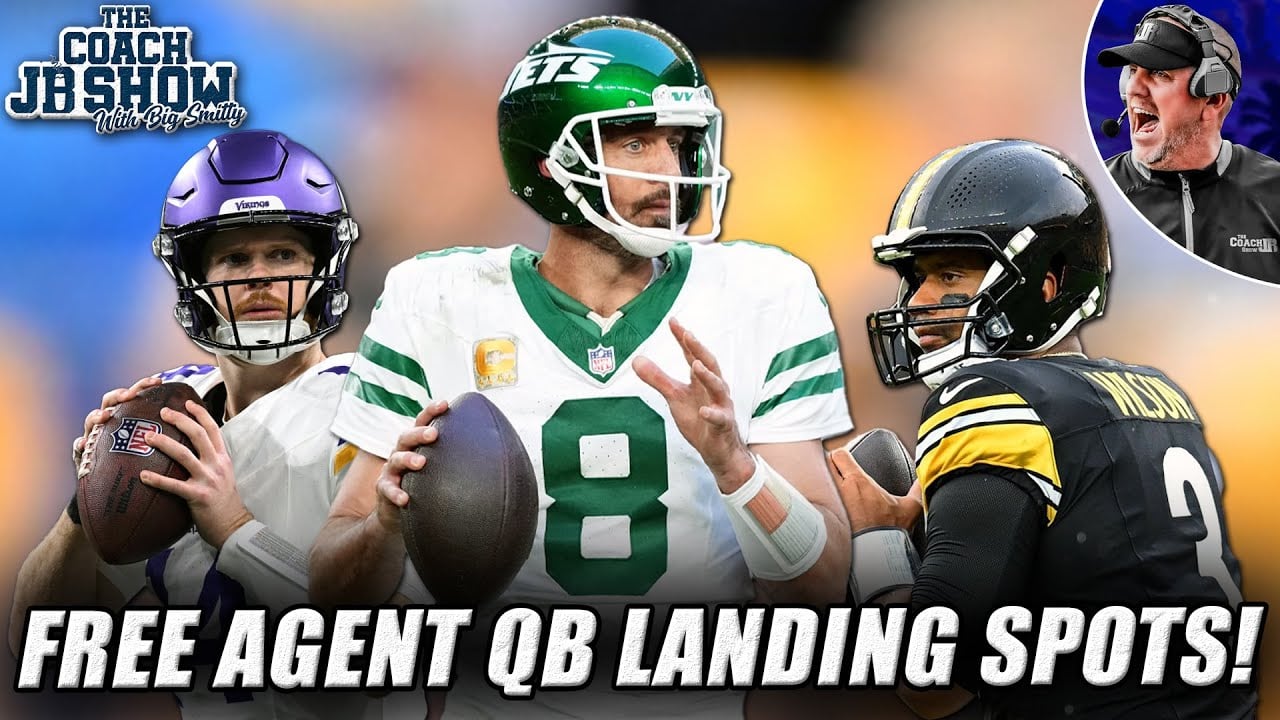 Coach JB Breaks Down NFL Free Agent QB Best Fits!