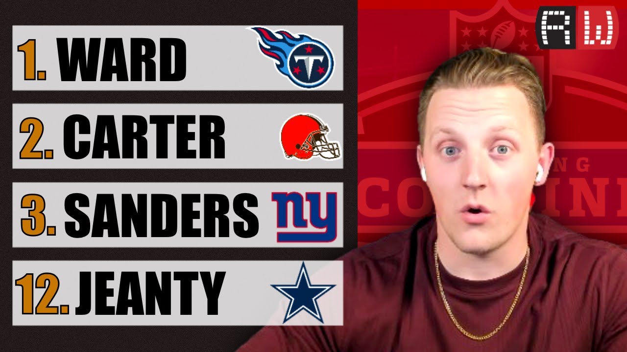 Cody Carpentier’s 2-Round 2025 NFL Mock Draft | RosterWatch