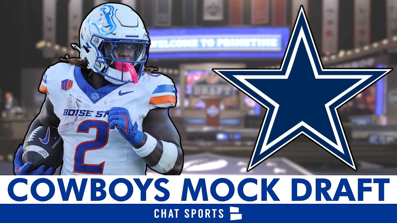 Cowboys Mock Draft: 2025 7-Round Draft Picks For Dallas Cowboys Ft. Ashton Jeanty In Round 1