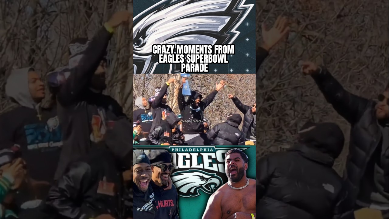 Craziest Moments From Philadelphia Eagles SuperBowl LIX Parade