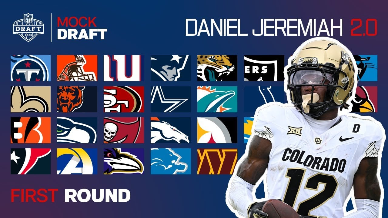 Daniel Jeremiah’s 2025 1st Round Mock Draft 2.0