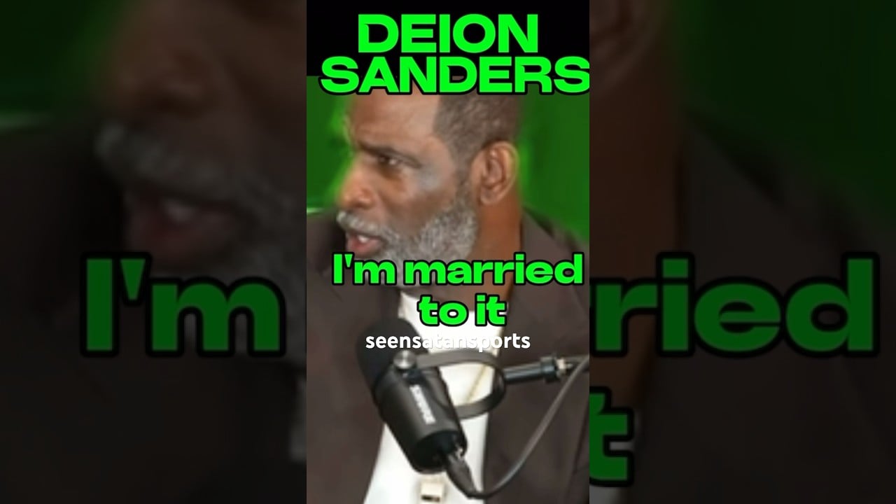 DEION SANDERS on his MARRIAGE #coloradofootball #deionsanders #espn #cfb #nfl #nflnews #trending