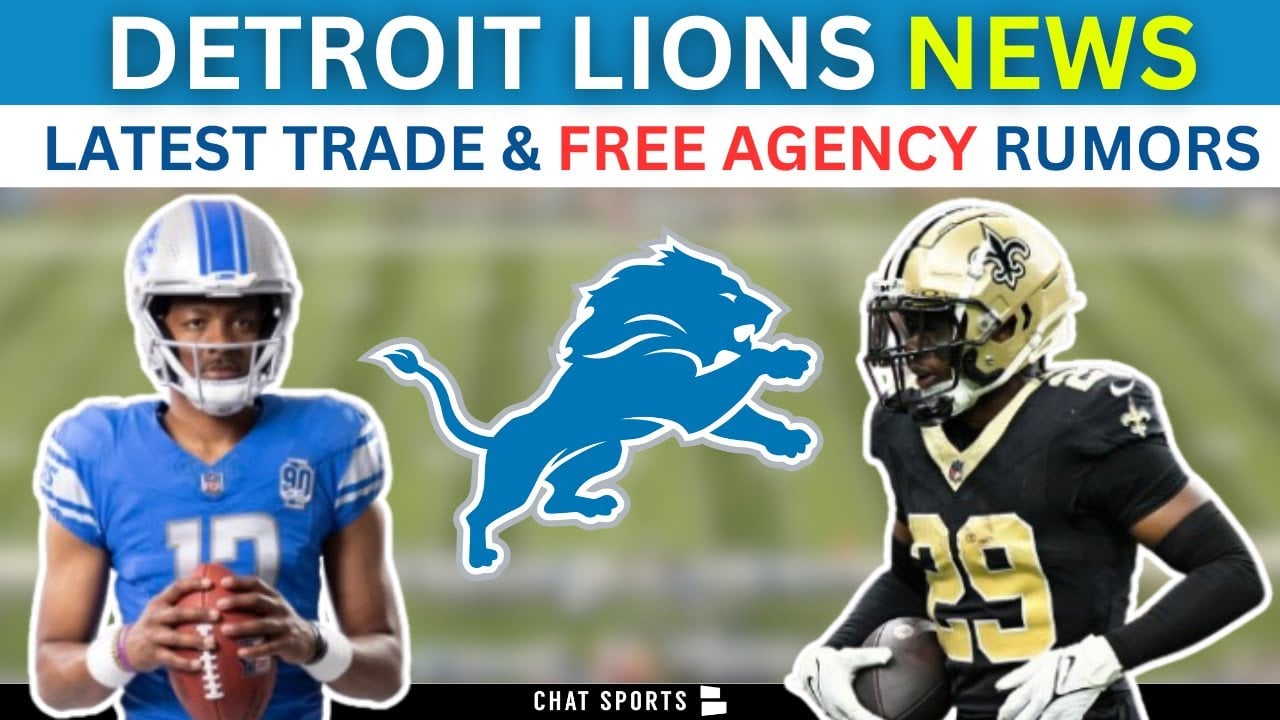 Detroit Lions Rumors: Hendon Hooker Trade, Myles Garrett Trade, NFL Power Rankings + Free Agency