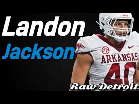 Drafting DE Landon Jackson Arkansas 2025 NFL Draft Prospect…