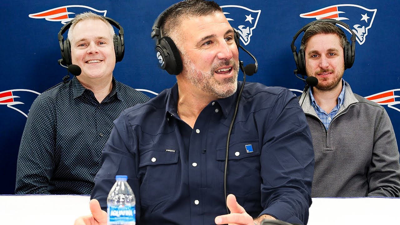 EXCLUSIVE: Mike Vrabel Joins the Patriots Draft Countdown at the 2025 NFL Combine