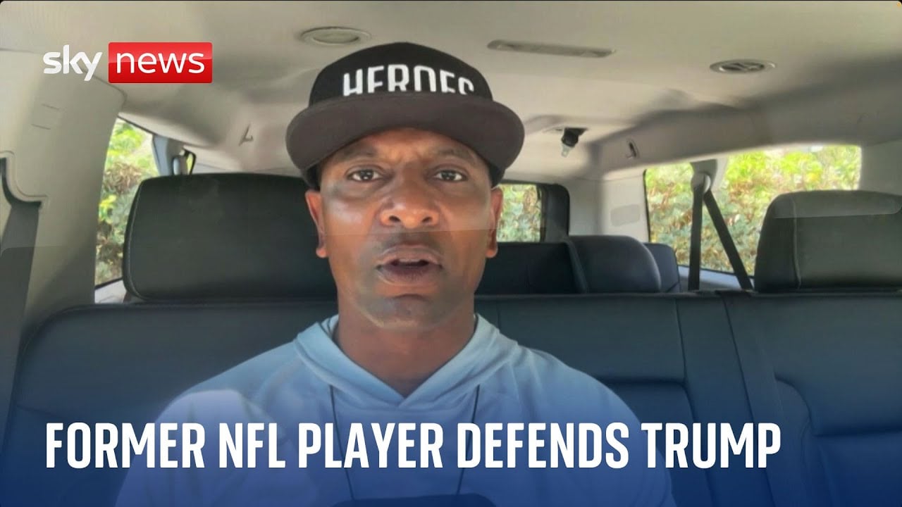 Former NFL player Jack Brewer defends Donald Trump ahead of Super Bowl