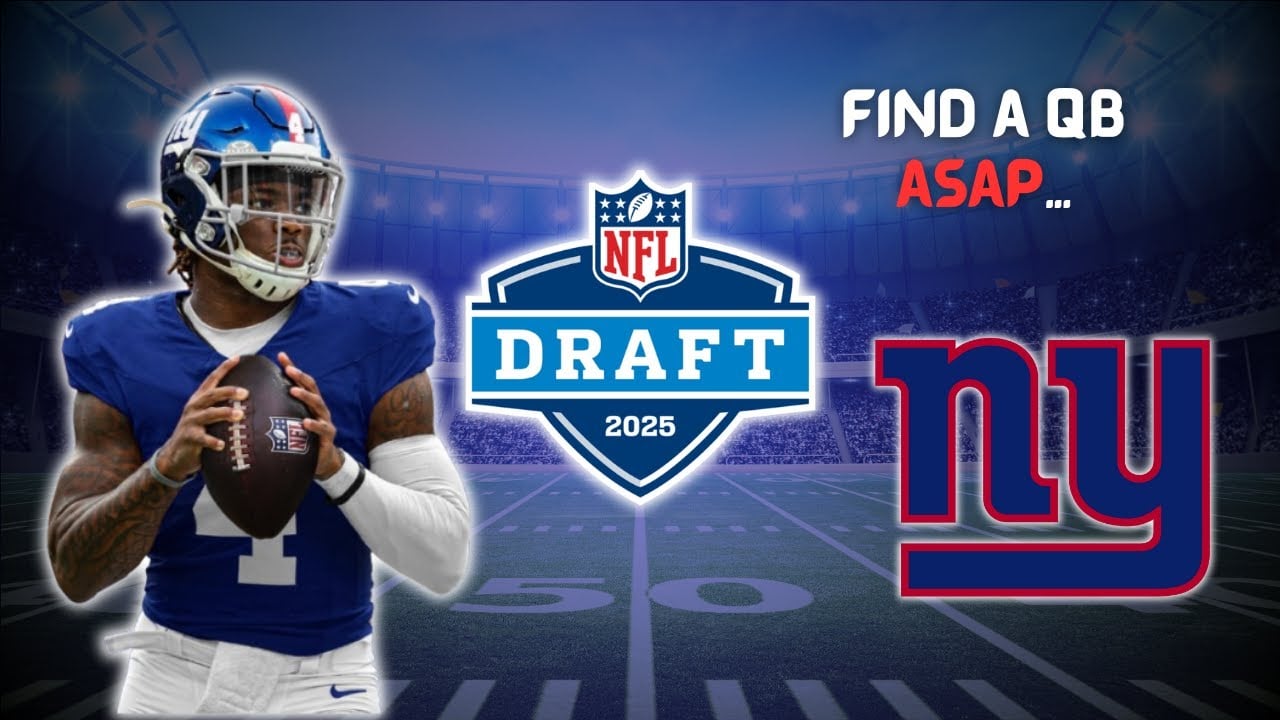 Giants 7 ROUND 2025 NFL Mock Draft | QBs go 1 and 2…