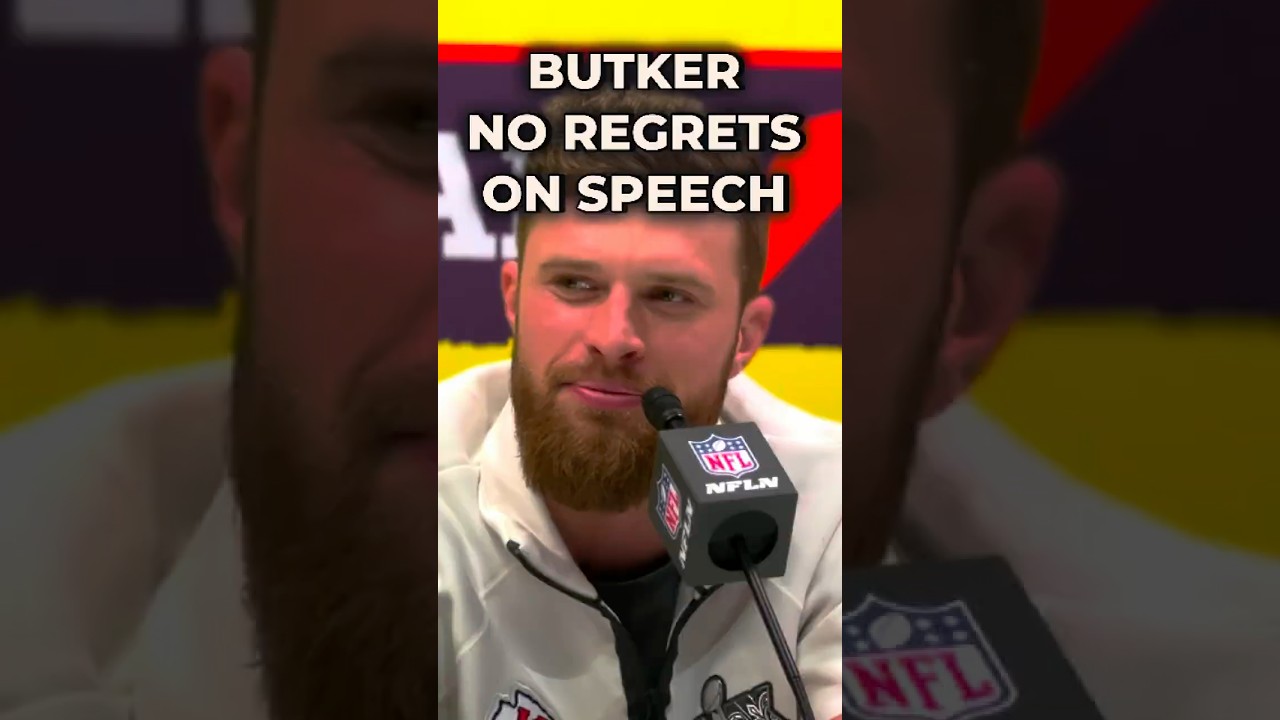 Harrison Butker Has No Regrets On Controversial Offseason Speech  #nfl #nflnews #chiefs #superbowl