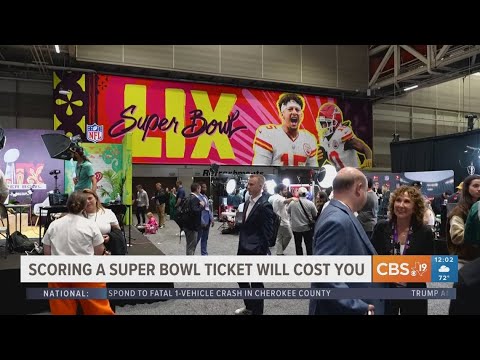 Hefty prices for tickets to this year’s Super Bowl LIX