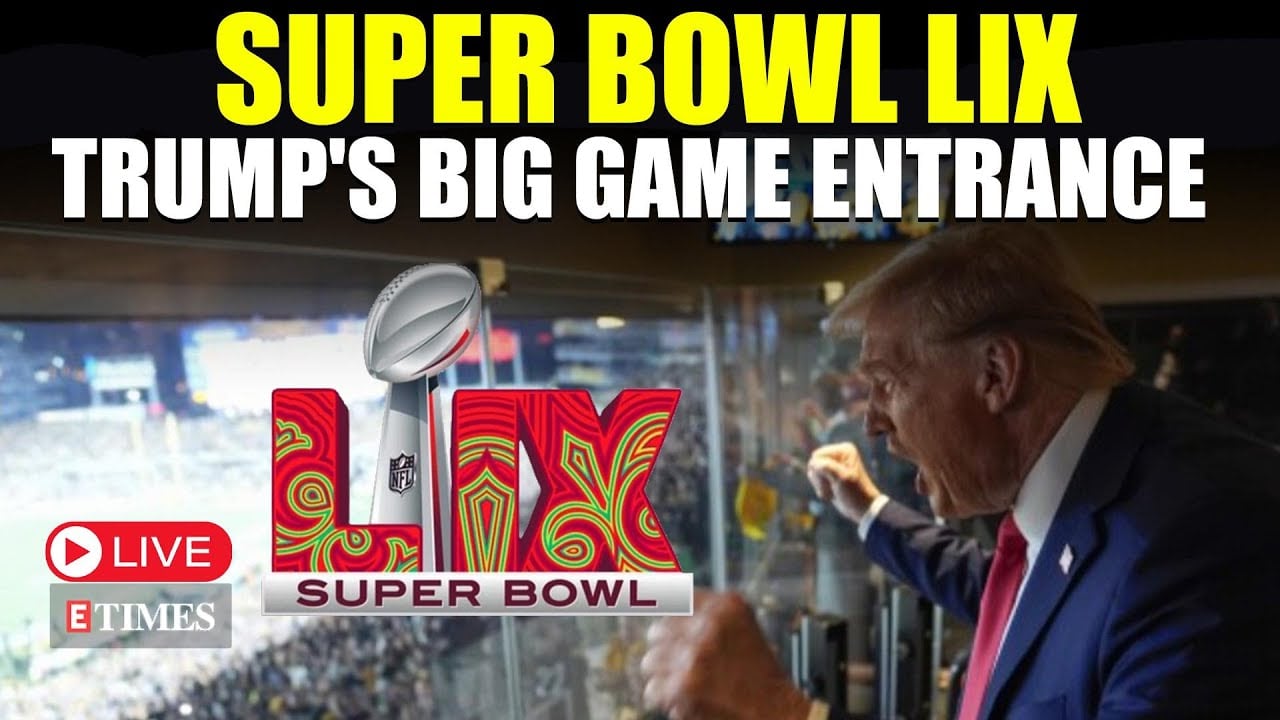 Historic Super Bowl LIX: President Trump Touches Down In New Orleans for Chiefs vs. Eagles | LIVE