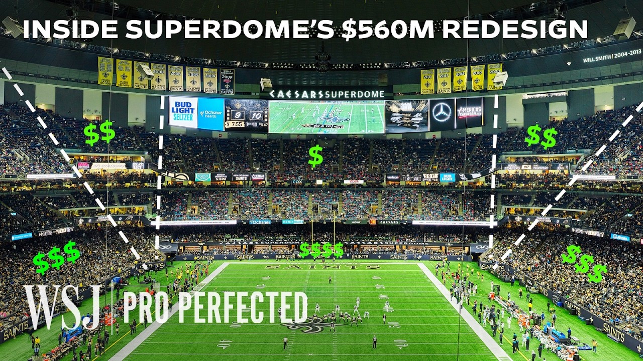 How Super Bowl 2025’s Stadium Is Designed to Maximize Profit | WSJ Pro Perfected