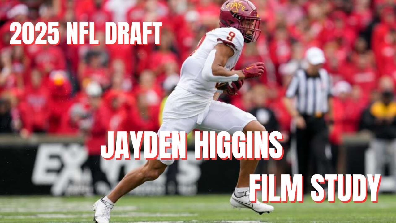 Iowa St WR Jayden Higgins 2025 NFL Draft Film Study| 2025 NFL Draft