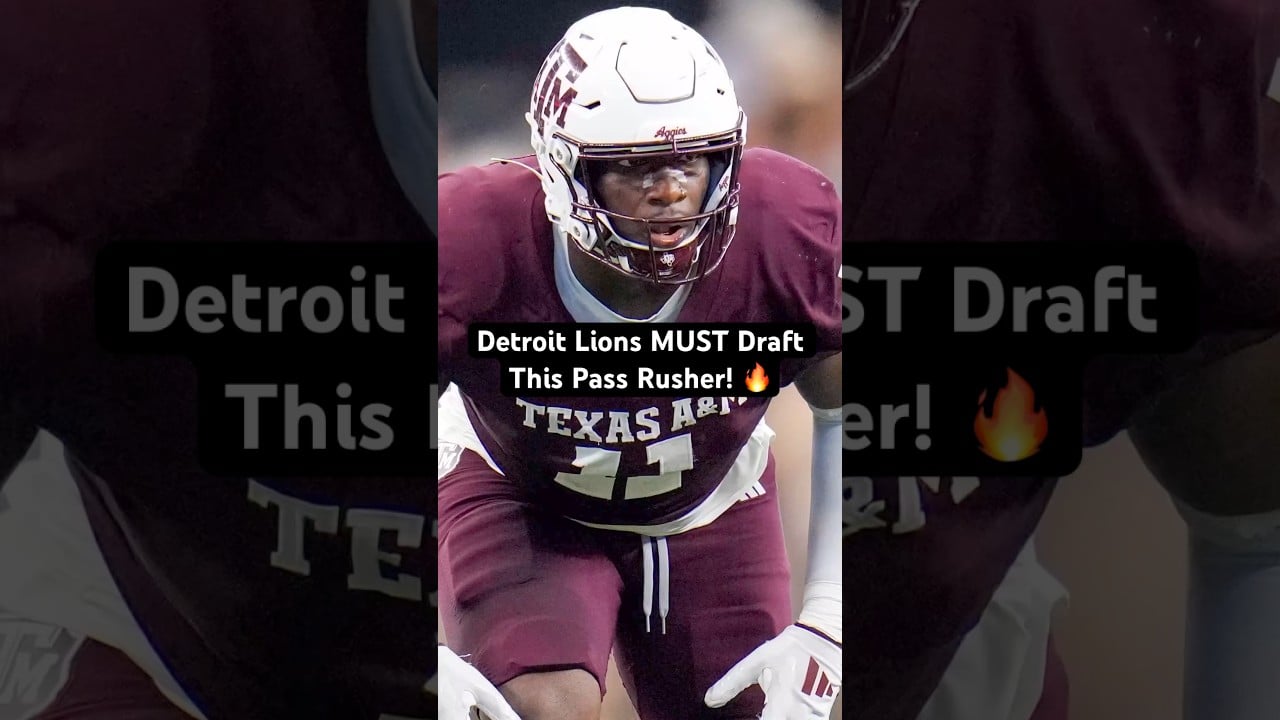 Is Nic Scourton the steal of the 2025 NFL Draft? #nfl #2025nfldraft #detroitlions